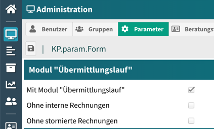 Parameter-Panel